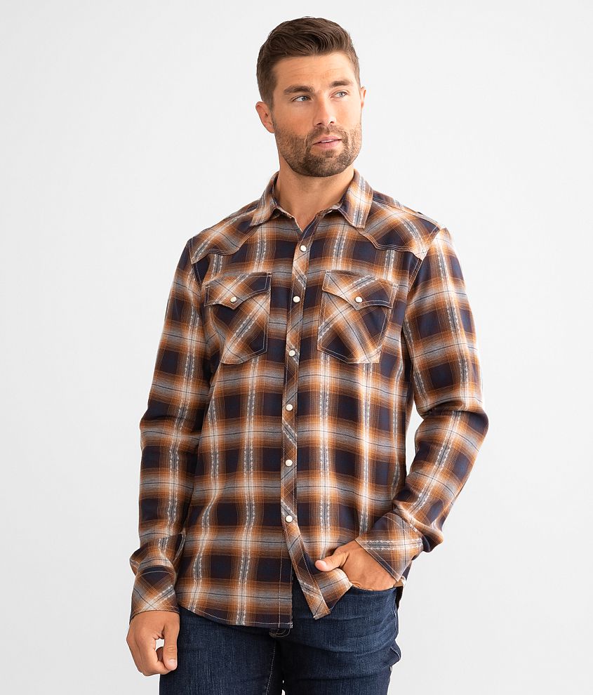 Gentry County Plaid Athletic Shirt front view