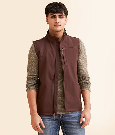 Gentry County Softshell Vest front view