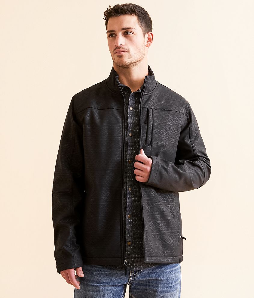 Gentry County Southwestern Softshell Jacket front view