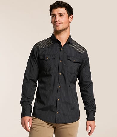 Gentry County Blocked Athletic Shirt front view