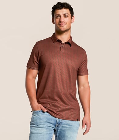 Gentry County Maris Performance Polo front view