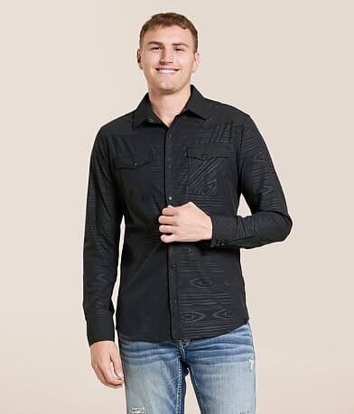 Gentry County Western Standard Performance Stretch Shirt front view