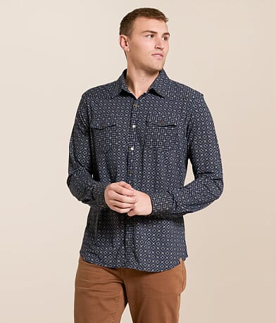 Gentry County Aztec Athletic Stretch Shirt front view