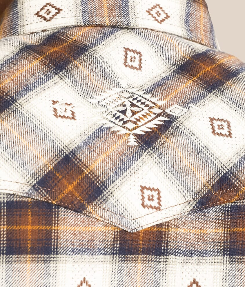 Athletic Plaid Shirt