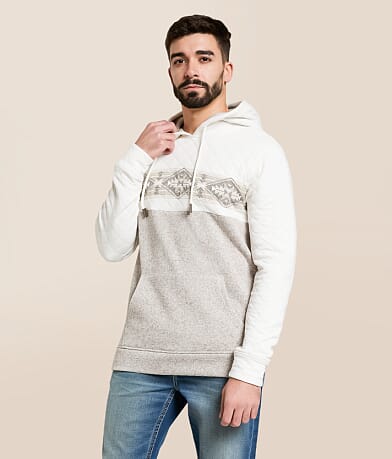 Gentry County Pieced Southwestern Hoodie front view