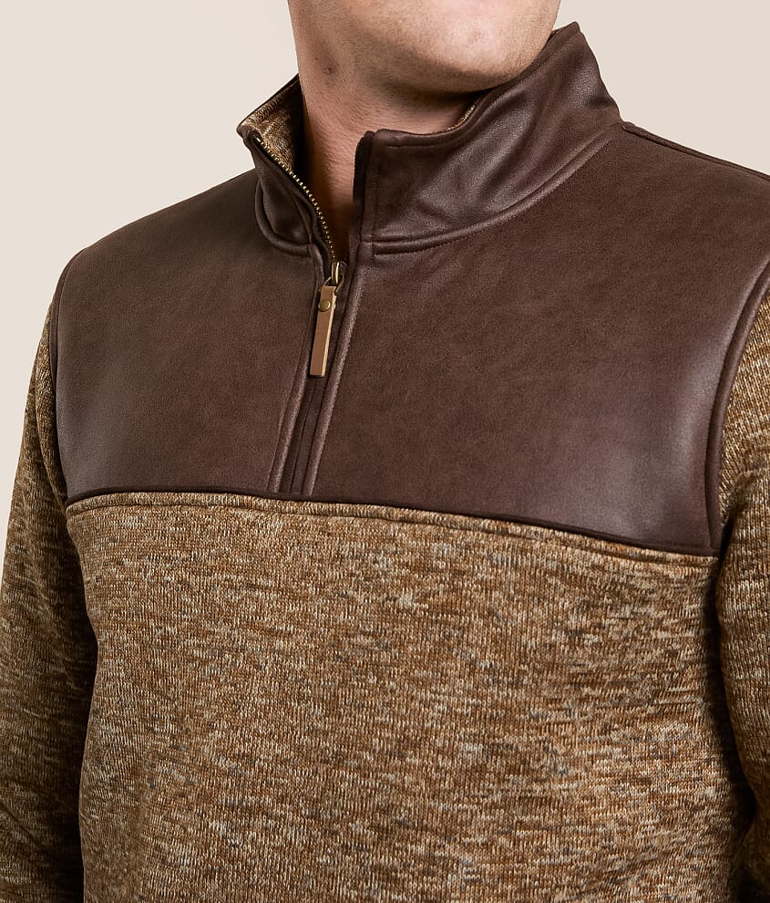 Marled Sweater Knit Pullover