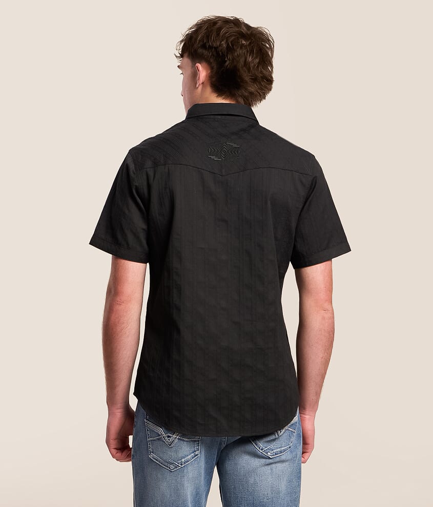 Tonal Embroidered Athletic Shirt