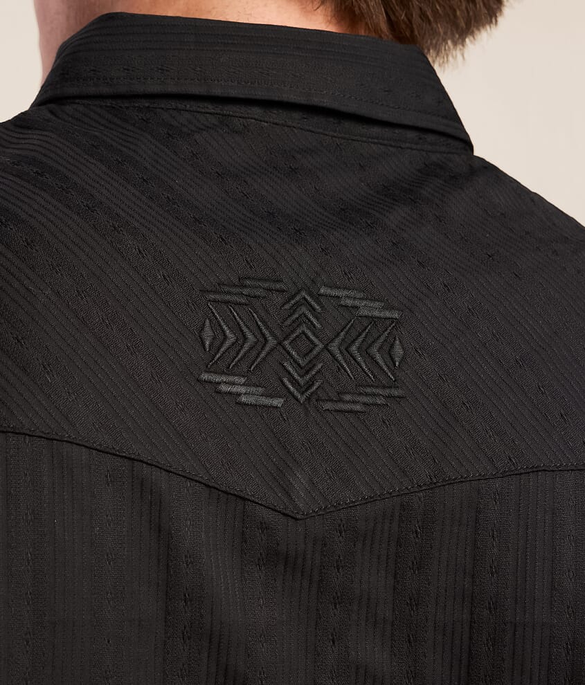 Tonal Embroidered Athletic Shirt