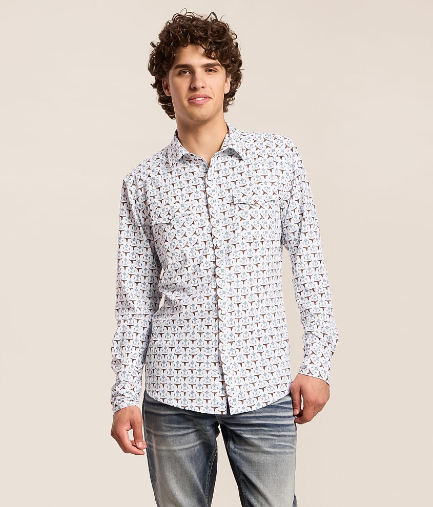 Athletic Western Stretch Shirt