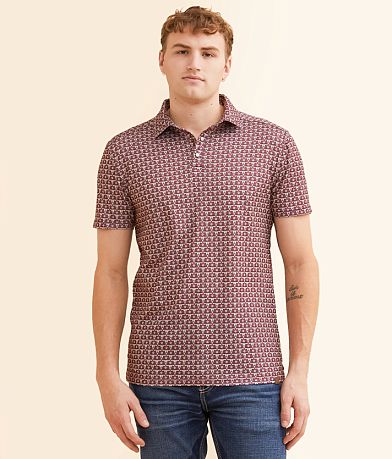 Gentry County Western Performance Polo front view