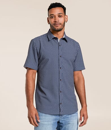 J.B. Holt Diamond Athletic Performance Stretch Shirt front view