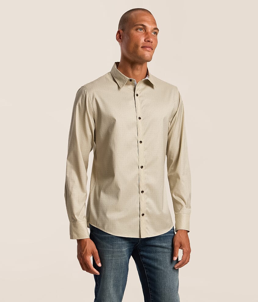 Textured Standard Stretch Shirt