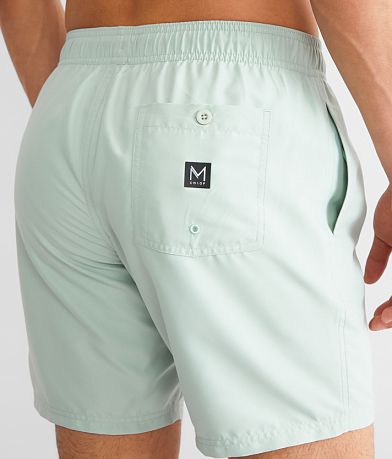 Maven Co-op Solid Swim Trunks BACK_POCKET