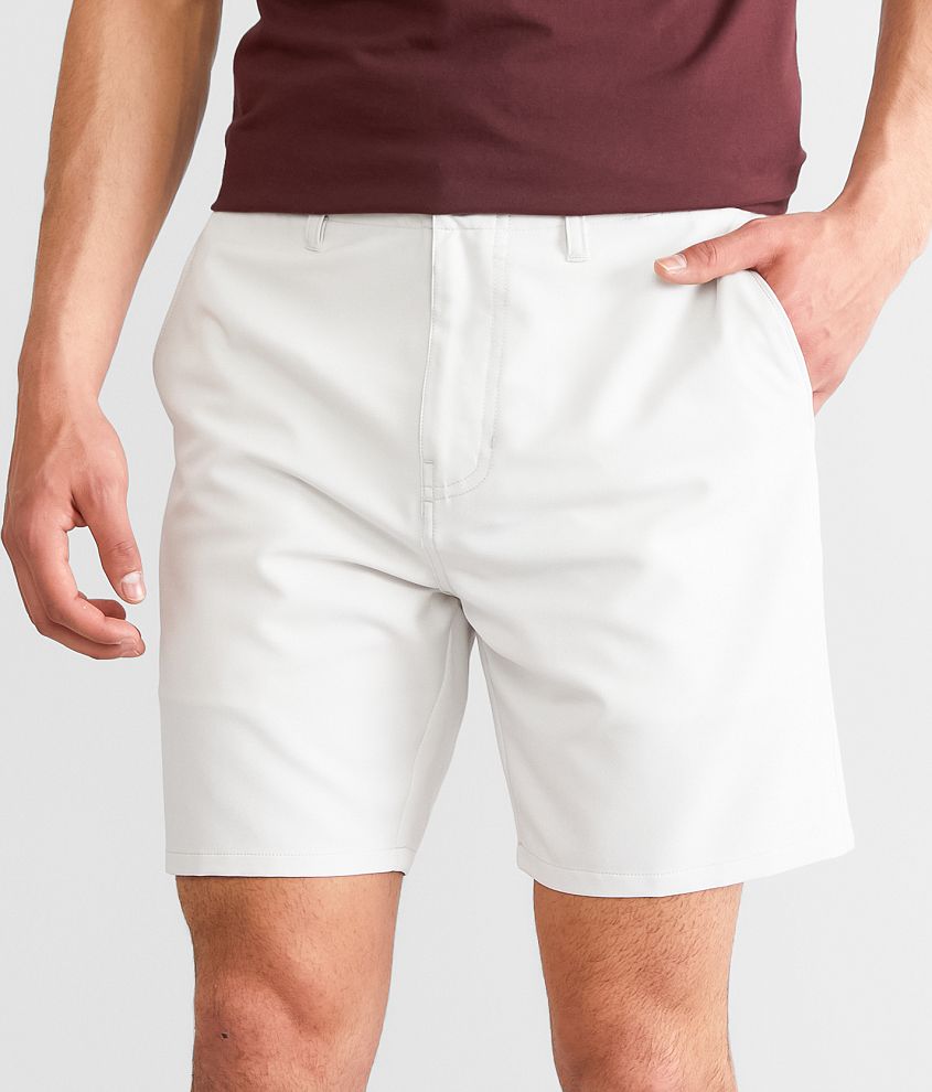 Maven Co-op Solid Stretch Short - Men's Shorts in Ecru