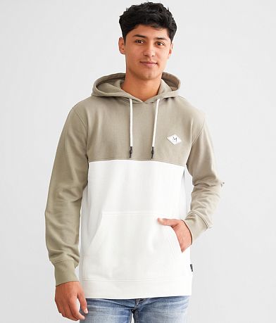 Maven Co-op Color Block Hooded Sweatshirt front view