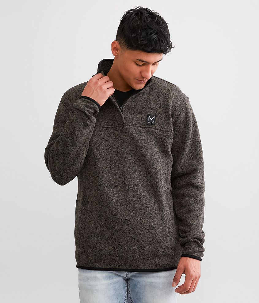 Maven Co-op Quarter Zip Pullover front view