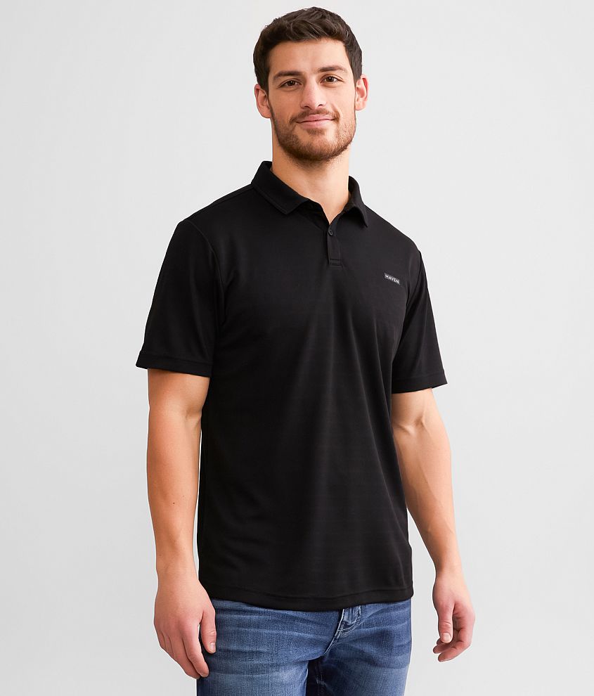 Maven Co-op Performance Polo front view