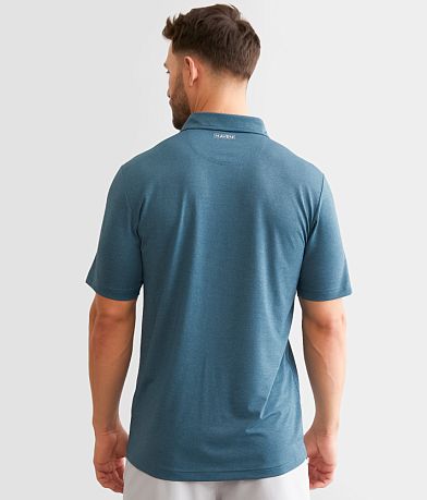 Maven Co-op Essential Performance Stretch Polo back view