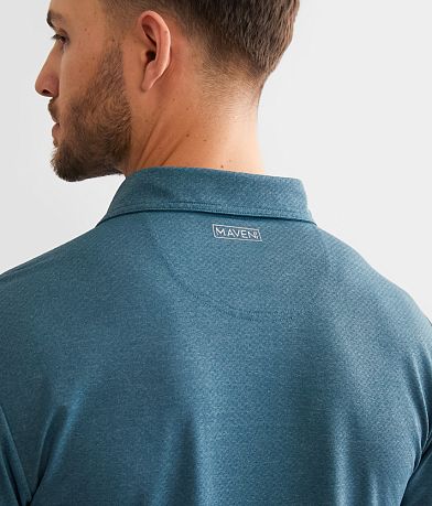 Maven Co-op Essential Performance Stretch Polo misc detail 1 view