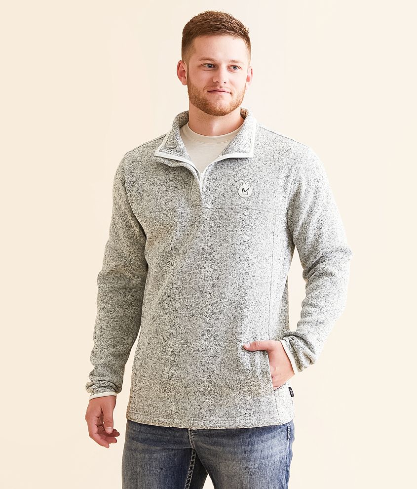 Maven Co-op Quarter Zip Pullover front view