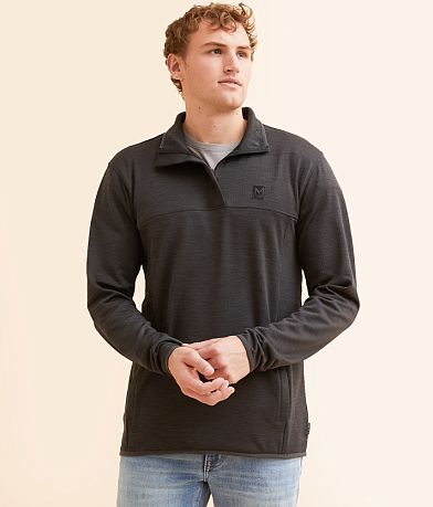 Maven Co-op Heat Quarter Zip Pullover front view