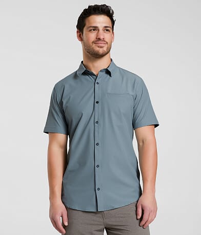 Maven Co-op Essential Standard Performance Stretch Shirt front view