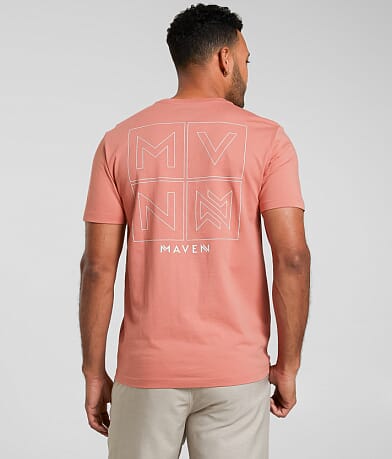 Maven Co-op Essential Boxed In Performance T-Shirt front view