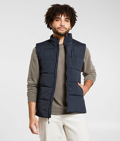 Maven Co-op Heat Puffer Vest front view
