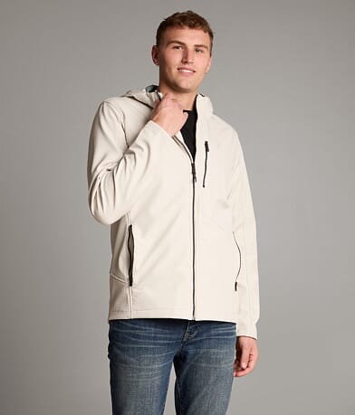 Maven Co-op Heat Softshell Hooded Jacket front view