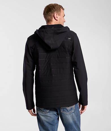 Heat Quilted Softshell Hooded Jacket thumbnail 2