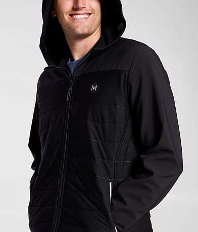Heat Quilted Softshell Hooded Jacket thumbnail 3