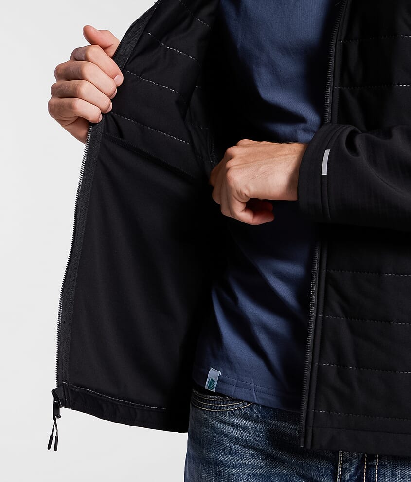 Heat Quilted Softshell Hooded Jacket