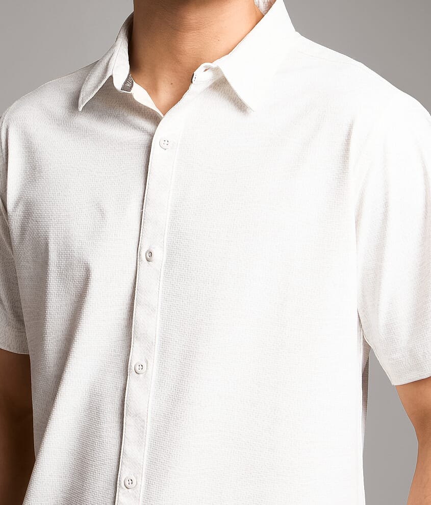 Textured Performance Stretch Shirt