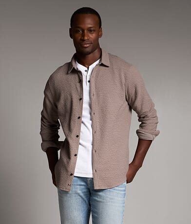 light brown dress shirt men Men's Shirts Outfit