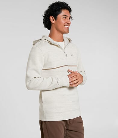 Maven Co-op Slope Quarter Zip Hoodie front view