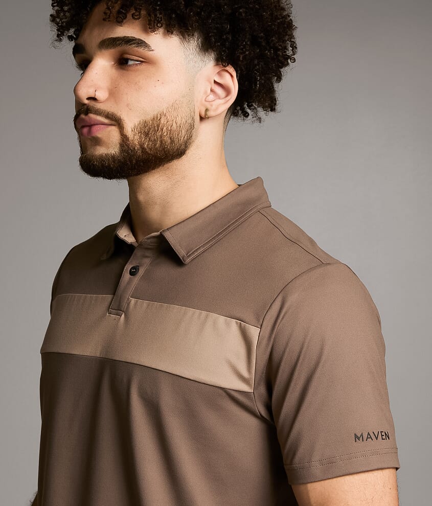 Club Color Block Performance Polo