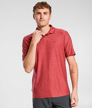 Maven Co-op Course Performance Polo front view