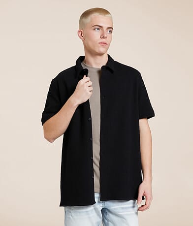 Nova Industries Textured Stretch Shirt front view