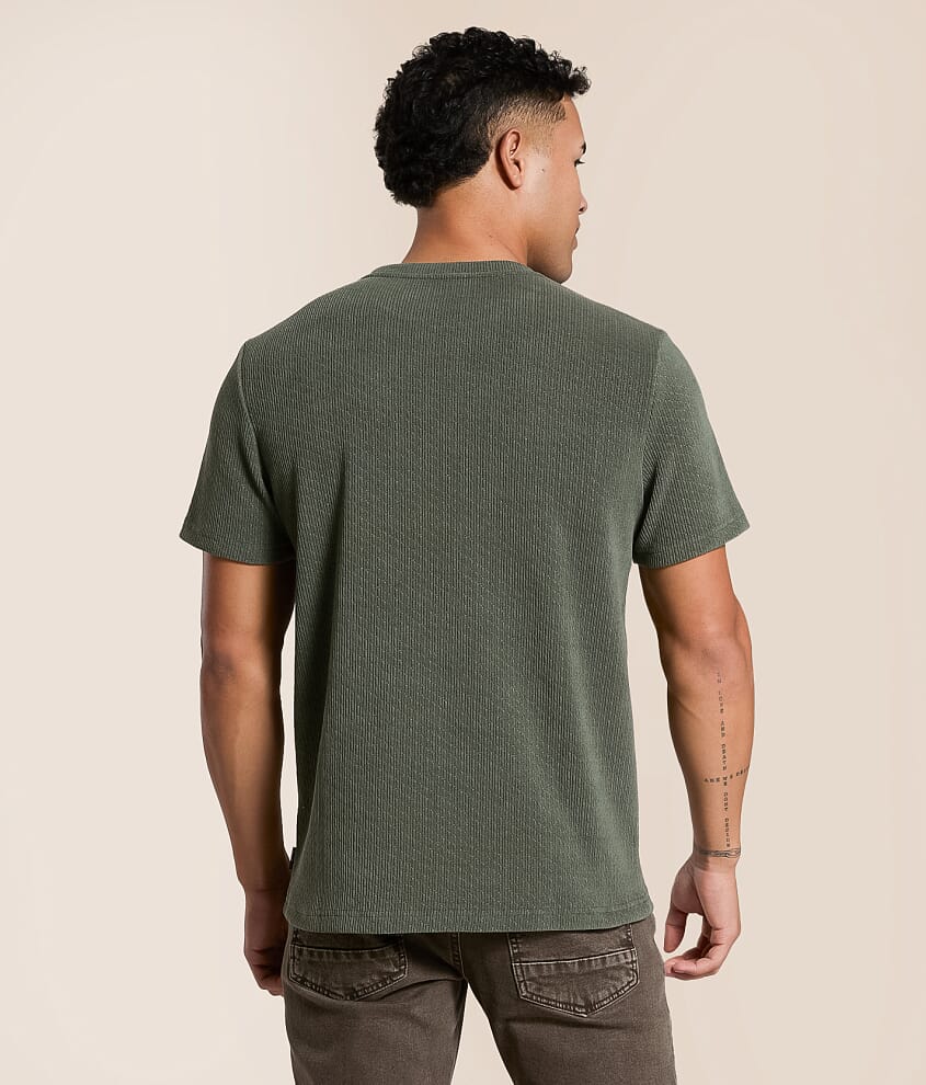 Open Weave Ribbed T-Shirt