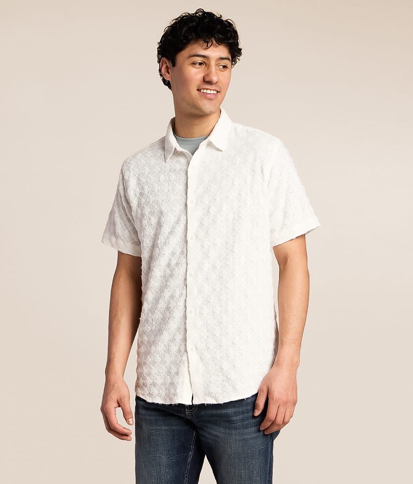 Flocked Diamond Shirt