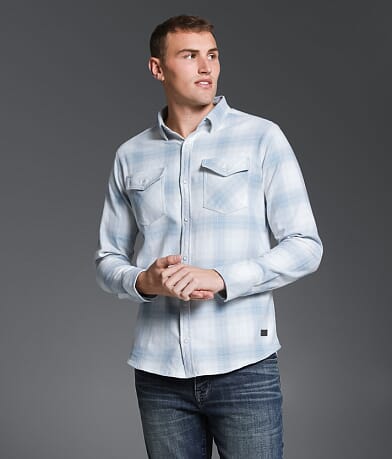 Outpost Makers Standard Plaid Shirt front view