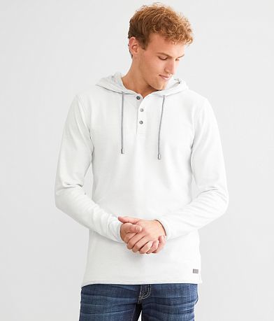 Outpost Makers Claymore Henley Hoodie front view
