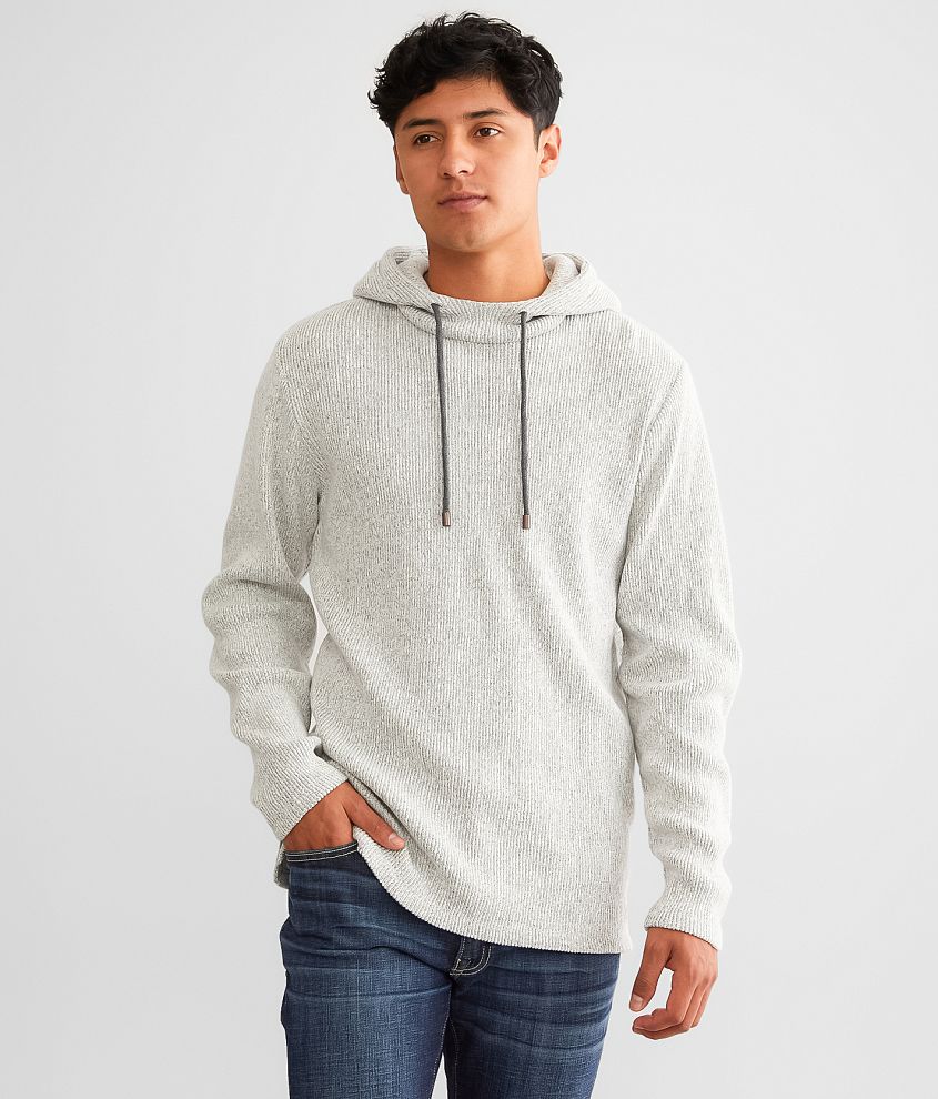 Departwest Marled Knit Hooded Sweatshirt Men's Sweatshirts, 50% OFF