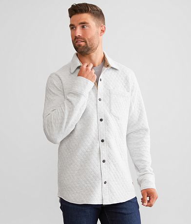Outpost Makers Quilted Flannel Shirt front view