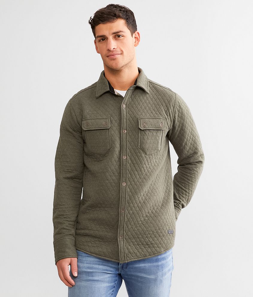 Outpost Makers Quilted Flannel Shirt - Men's Shirts in Olive | Buckle