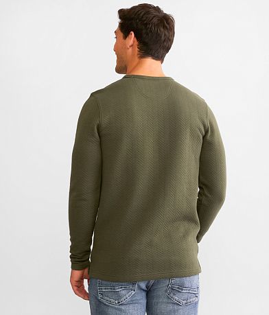 Outpost Makers Vermont Quilted Pullover back view