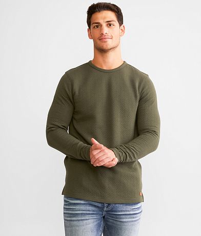 Outpost Makers Vermont Quilted Pullover front view