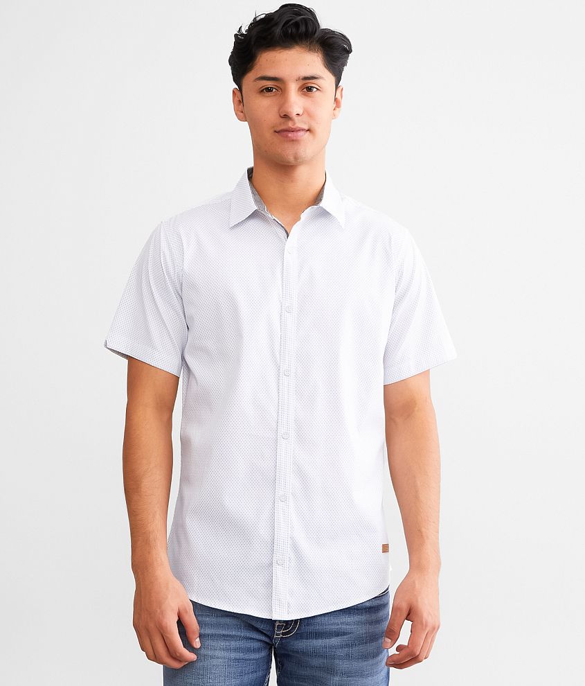 Outpost Makers Mini Diamond Stretch Shirt