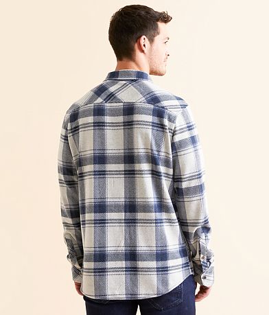 Outpost Makers Flannel Knit Standard Stretch Shirt BACK