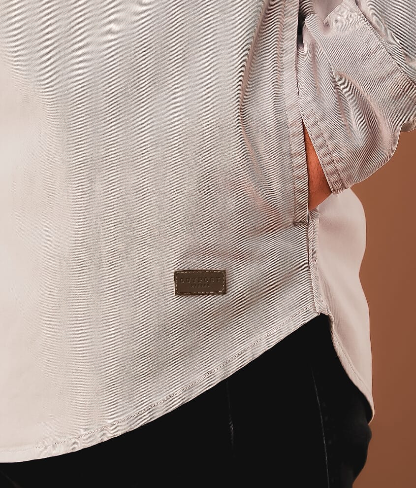 Washed Athletic Stretch Shirt